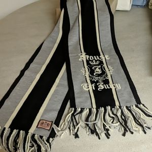 Juicy couture scarf black/grey
